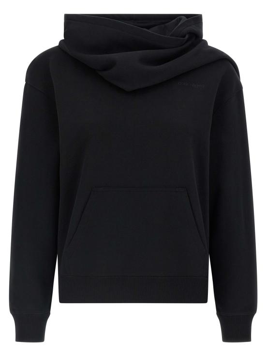 25FW 쿠레쥬 후드 티셔츠 CO319455BM BLACK