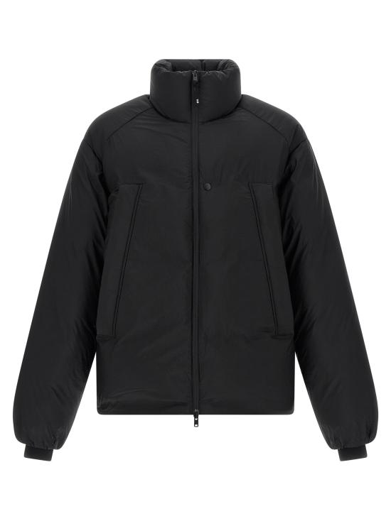 25FW 와이쓰리 숏패딩 Y318473BM BLACK