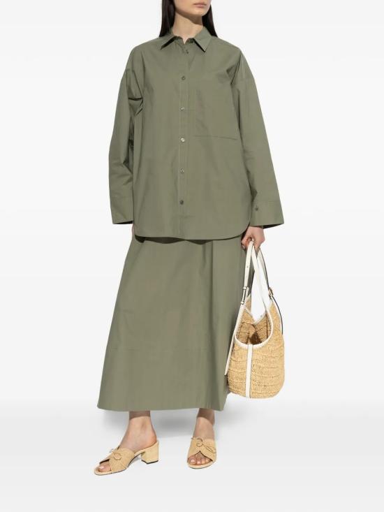 26FW 바이말렌비거 셔츠 103165DERRIS457 Green - BY MALENE BIRGER