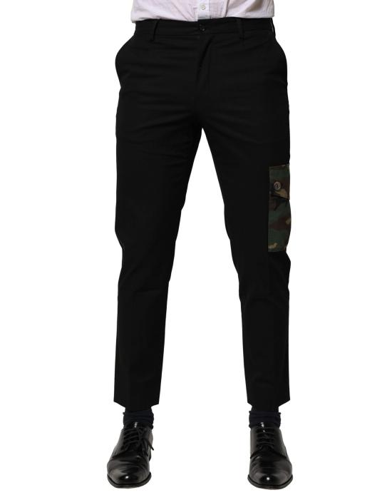  돌체앤가바나 카고 팬츠 PAN76474 BLACK - DOLCE & GABBANA