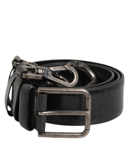  돌체앤가바나 가죽 벨트 BEL9574 BLACK