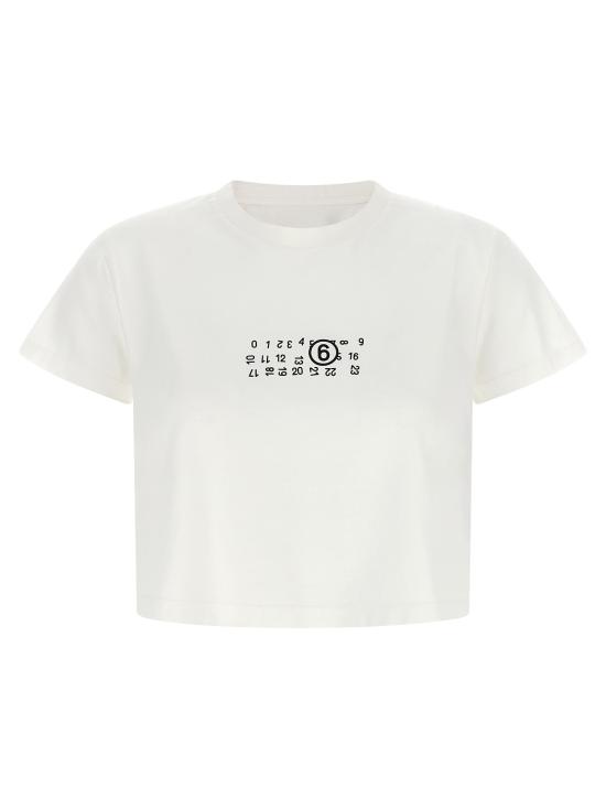 26FW MM6 메종마르지엘라 반팔 티셔츠 MM338024BM WHITE