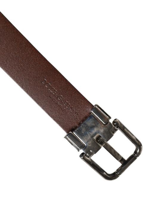  돌체앤가바나 가죽 벨트 BEL9519 BROWN - DOLCE & GABBANA