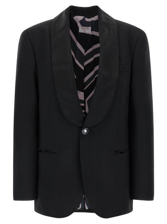 25FW 에밀리오푸치 수트 자켓 EM324560BM BLACK