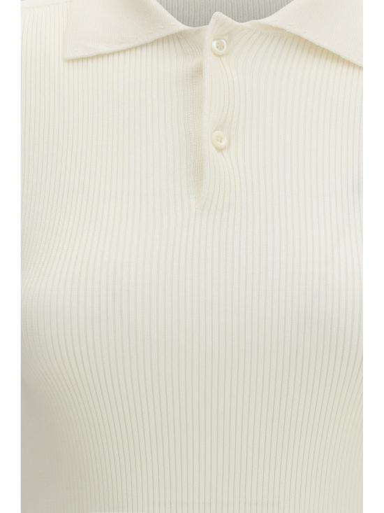 26SS 리에르 폴로 티셔츠 KNW70FRS WHITEKNIT - RIER