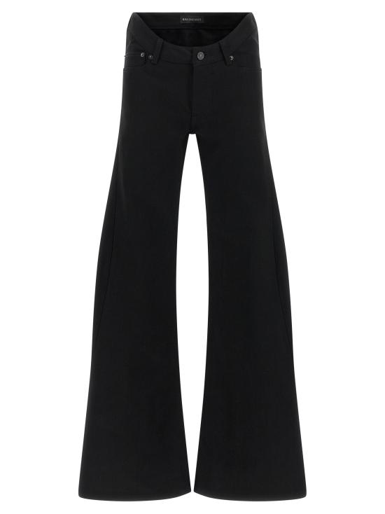 25FW 발렌시아가 데님 팬츠 BA320530BM BLACK