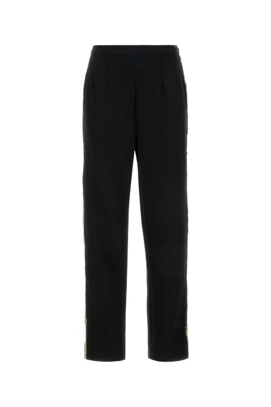  보디 스트레이트 팬츠 WRS25BT048 BLKCR BLACK