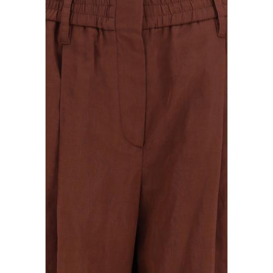 26SS 브루넬로 쿠치넬리 팔라초 팬츠 BRM0F91P9174C9092BB BROWN - BRUNELLO CUCINELLI