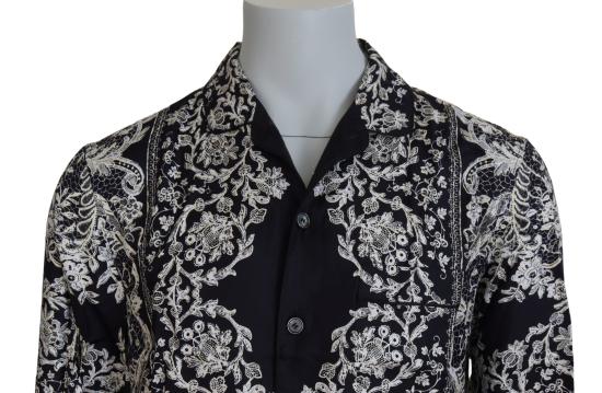  돌체앤가바나 긴팔 셔츠 TSH83578 BLACK - DOLCE & GABBANA