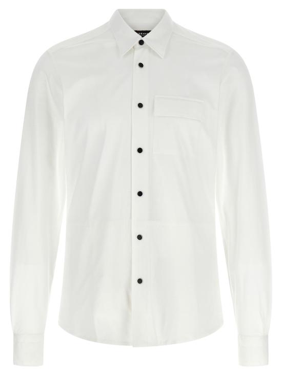 26SS 키톤 긴팔 셔츠 KI332628BM WHITE