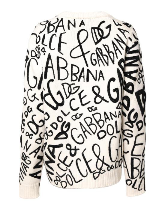  돌체앤가바나 스웨터 THS90371 WHITE - DOLCE & GABBANA