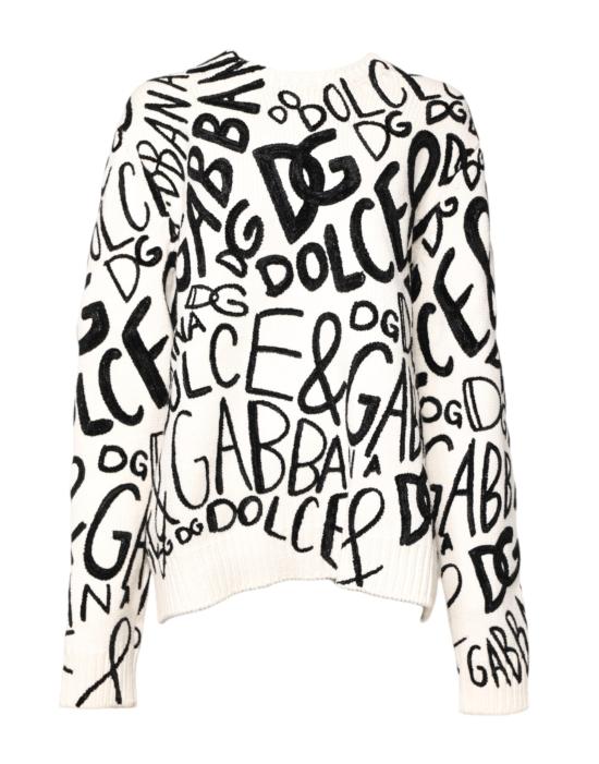  돌체앤가바나 스웨터 THS90371 WHITE - DOLCE & GABBANA