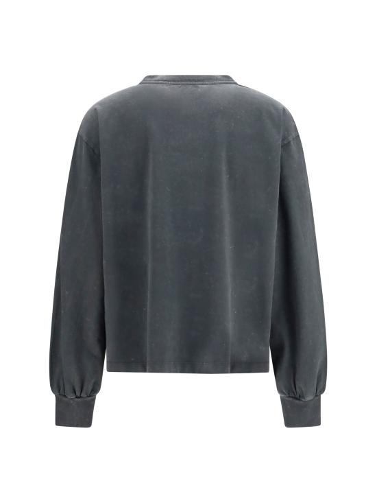 26FW 가니 긴팔 티셔츠 A1050233 252 GRAY - GANNI