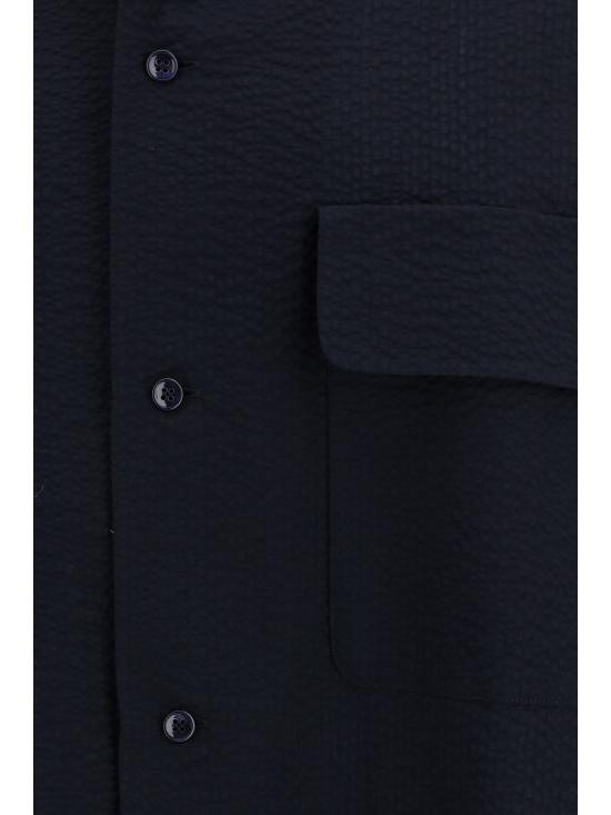 26SS 조르지오 아르마니 긴팔 셔츠 GM003496TE11186 UB115 NAVY - GIORGIO ARMANI