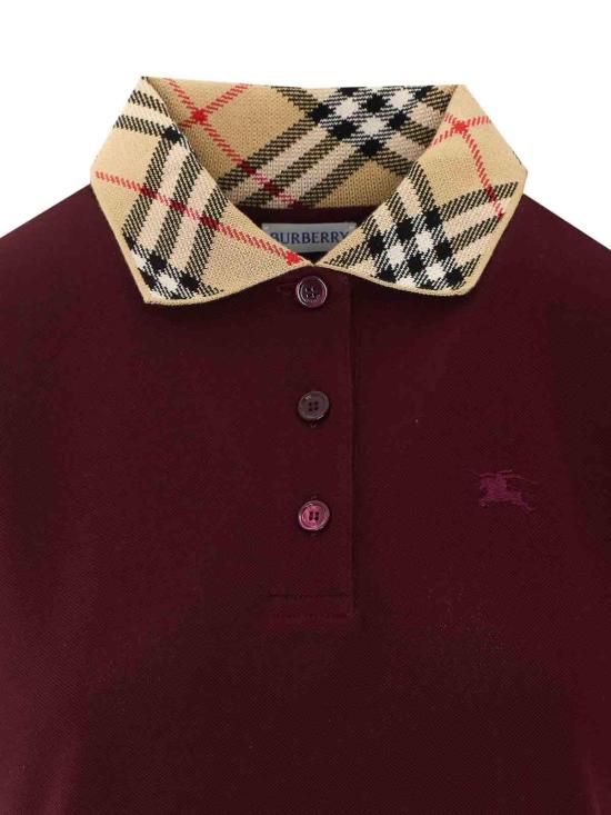26FW 버버리 숏 원피스 8128027 Red - BURBERRY