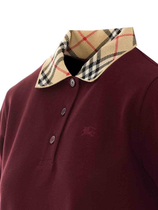 26FW 버버리 숏 원피스 8128027 Red - BURBERRY