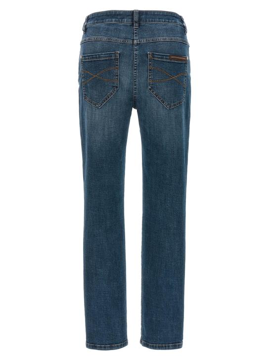 26FW 브루넬로 쿠치넬리 데님 팬츠 BR272950BM BLUE - BRUNELLO CUCINELLI