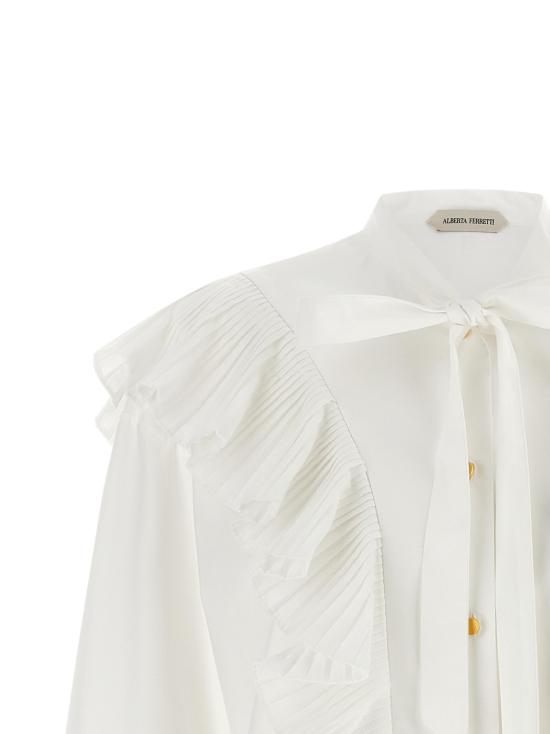 26FW 알베르타 페레티 블라우스 AL338865BM WHITE - ALBERTA FERRETTI