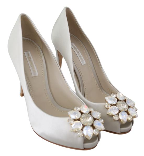 돌체앤가바나 힐/펌프스 LA8092 WHITE - DOLCE & GABBANA