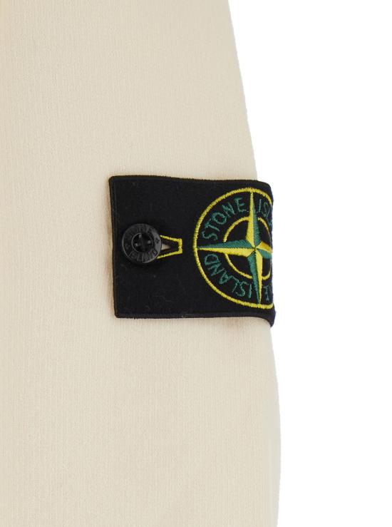 26FW 스톤 아일랜드 60120 코튼 플리스 스웨트셔츠 L2S156100049S0A20V0093 White - STONE ISLAND