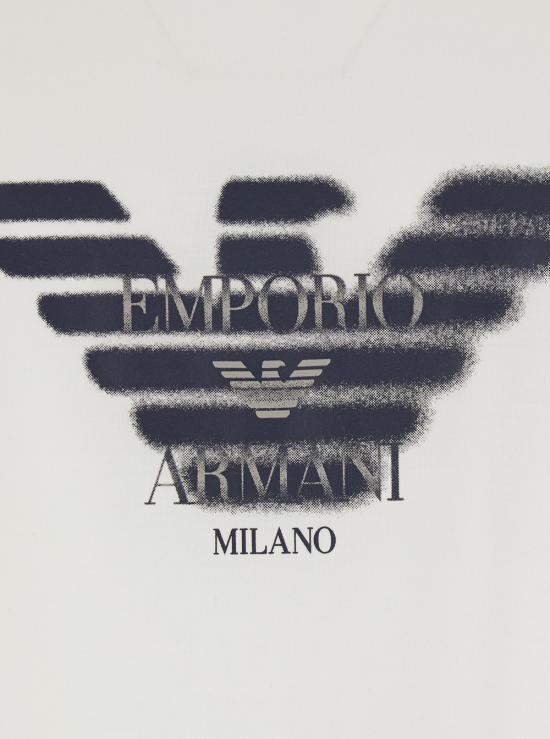 26FW 엠포리오 아르마니 탑 EM006765AF10017U0003 White - EMPORIO ARMANI