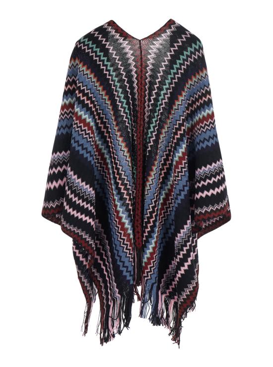 26FW 미소니 케이프 5P2SWMDA8110002 Multicolor - MISSONI
