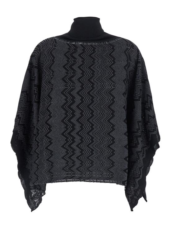 26FW 미소니 케이프 PODAWMDA8320001 Black