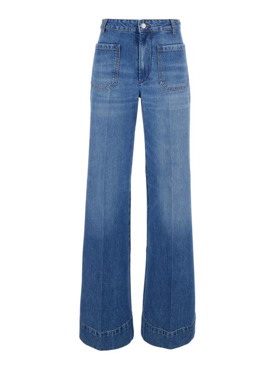 26FW 빅토리아 베컴 데님 팬츠 1226DJE007252M7671 Light blue