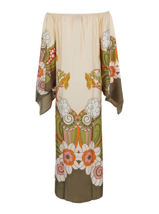 26FW 라 더블제이 롱 원피스 DRE1020SIL029AMB03WH04 Multicolor - LA DOUBLEJ