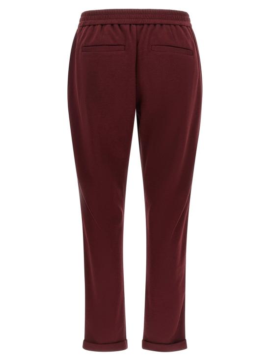26FW 브루넬로 쿠치넬리 트레이닝/조거 팬츠 BR337476BM RED - BRUNELLO CUCINELLI