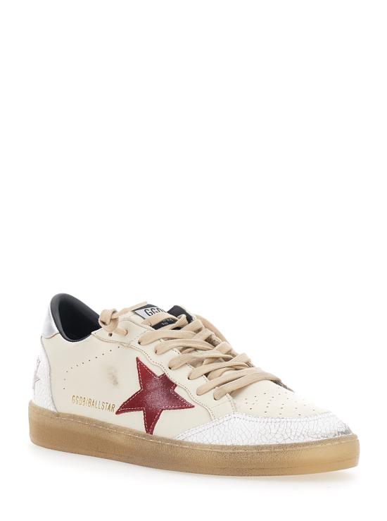 26FW 골든구스 볼 스타 스웨이드 스니커즈 GMF00117F00874215987 White - GOLDEN GOOSE
