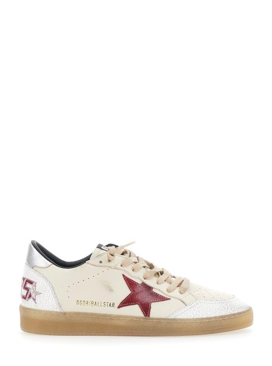 26FW 골든구스 볼 스타 스웨이드 스니커즈 GMF00117F00874215987 White