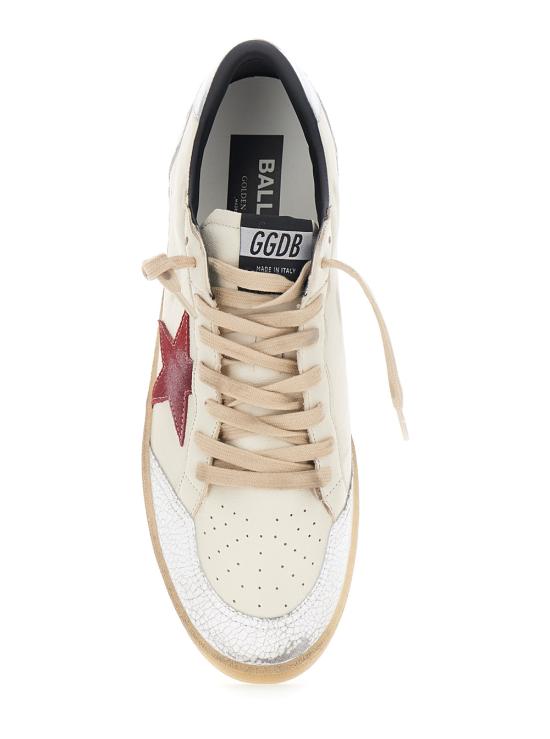 26FW 골든구스 볼 스타 스웨이드 스니커즈 GMF00117F00874215987 White - GOLDEN GOOSE