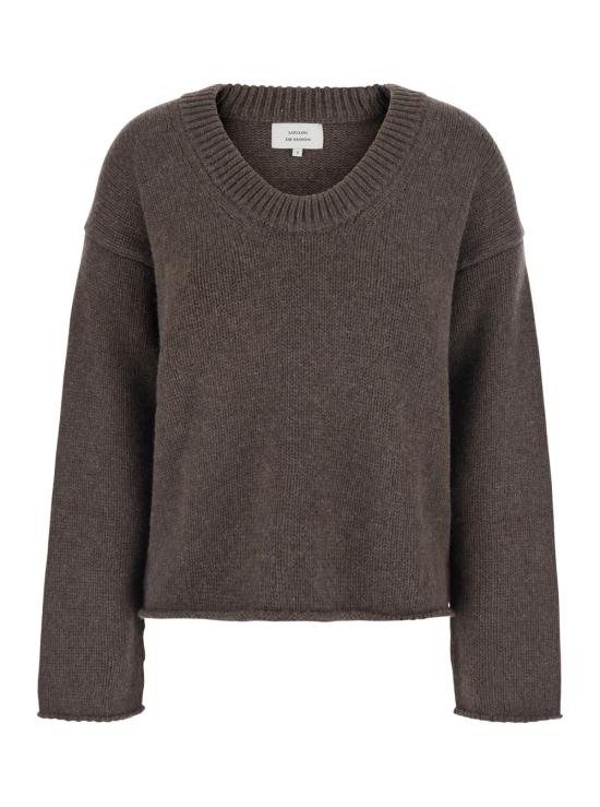 26FW 루루 드 세종 긴팔 티셔츠 DERRYLDSCOFFEE Brown