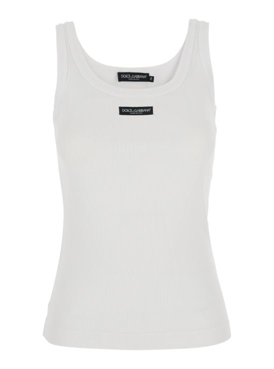 26FW 돌체앤가바나 탑 F8W51TFU7AVW0800 White