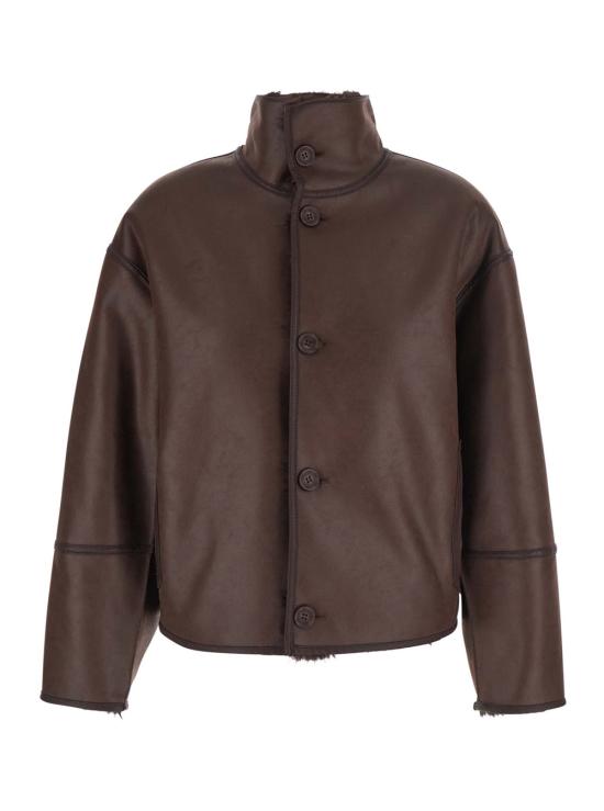 26FW 어반코드 가죽 자켓 BJ20455TRUFFLE Brown