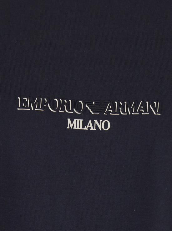 26FW 엠포리오 아르마니 탑 EM007353AF10017MB844 Blu - EMPORIO ARMANI