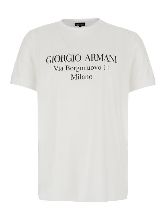 26FW 조르지오 아르마니 탑 GM004804TE22007U0002 White