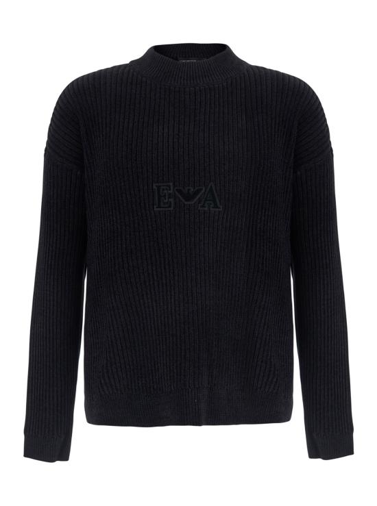 26FW 엠포리오 아르마니 긴팔 티셔츠 EM006450AF29845FC024 Black