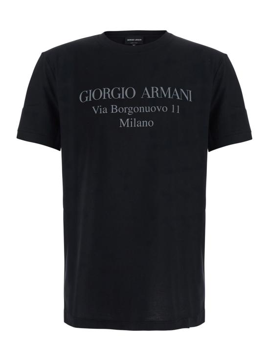 26FW 조르지오 아르마니 탑 GM004804TE22007UC001 Black