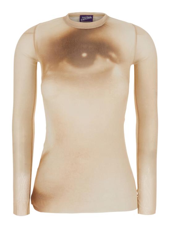 26FW 장 폴 고티에 탑 TO561M032P68 Beige