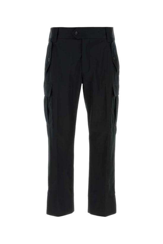 26SS 알렉산더 맥퀸 카고 팬츠 857149QSACD 1000 BLACK