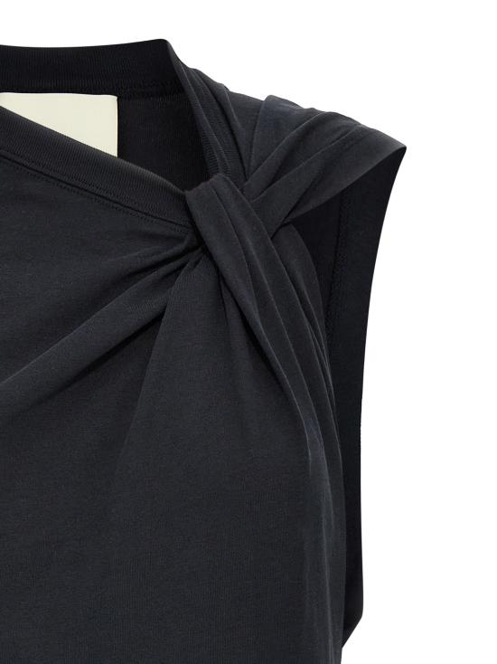 26SS 이자벨마랑 민소매 티셔츠 IS306799BM BLACK - ISABEL MARANT