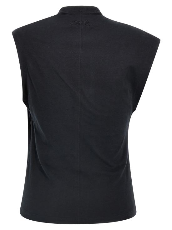 26SS 이자벨마랑 민소매 티셔츠 IS306799BM BLACK - ISABEL MARANT