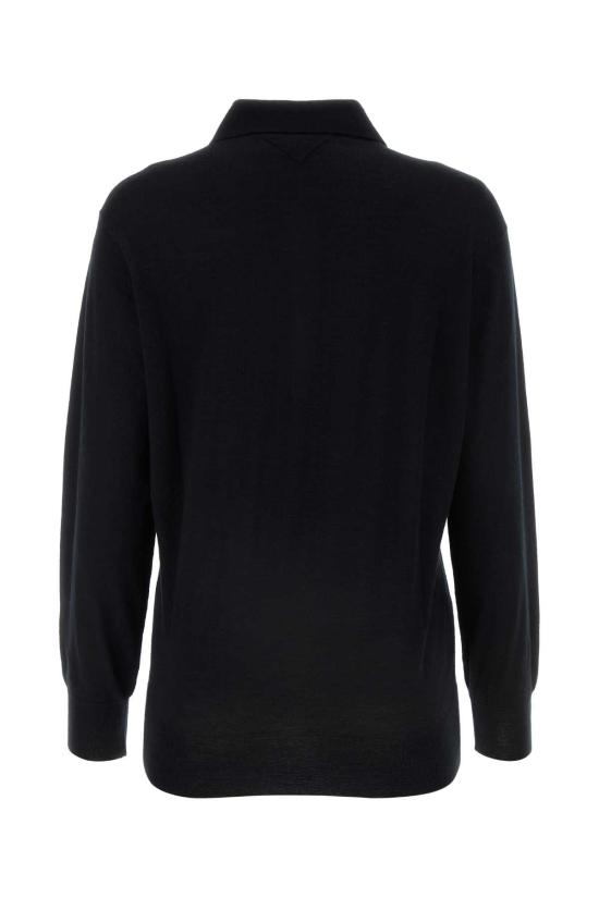  프라다 폴로 티셔츠 P24F2ESOOO14XD F0002 BLACK - PRADA