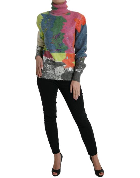  돌체앤가바나 터틀넥 TSH84531 MULTICOLOR - DOLCE & GABBANA