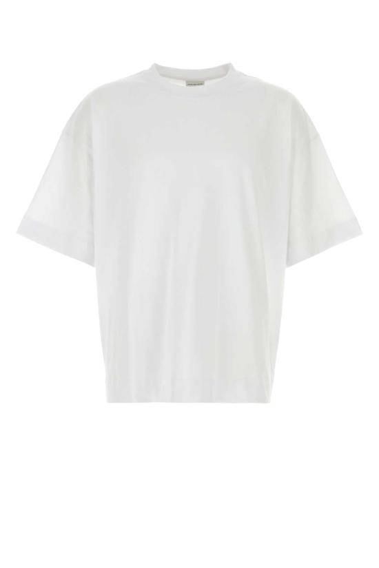 26FW 드리스 반 노튼 탑 2610211113603 001 WHITE
