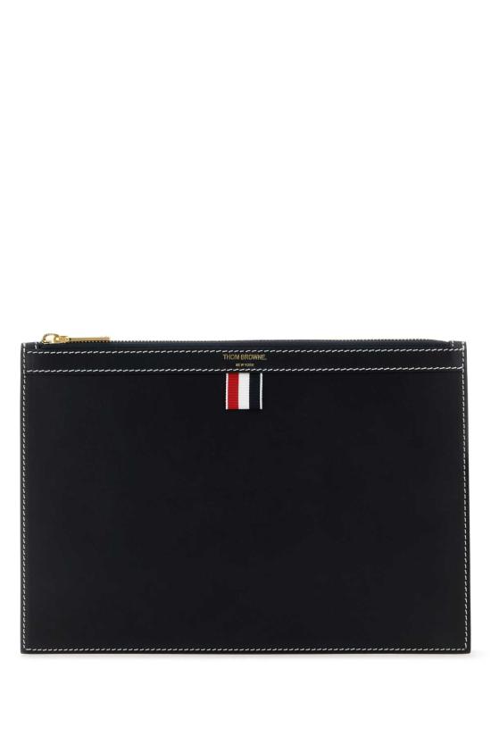  톰브라운 바체타 레더 스몰 도큐먼트 홀더 MAC019LL0044 415 NAVY