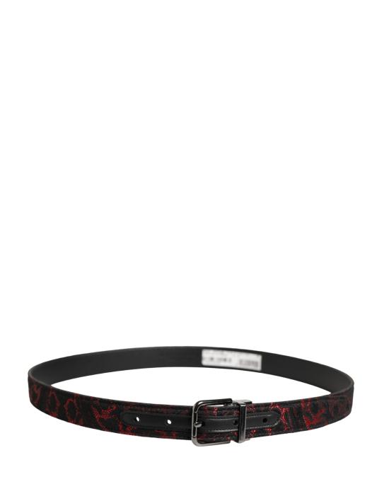  돌체앤가바나 가죽 벨트 BEL9511 BLACK - DOLCE & GABBANA