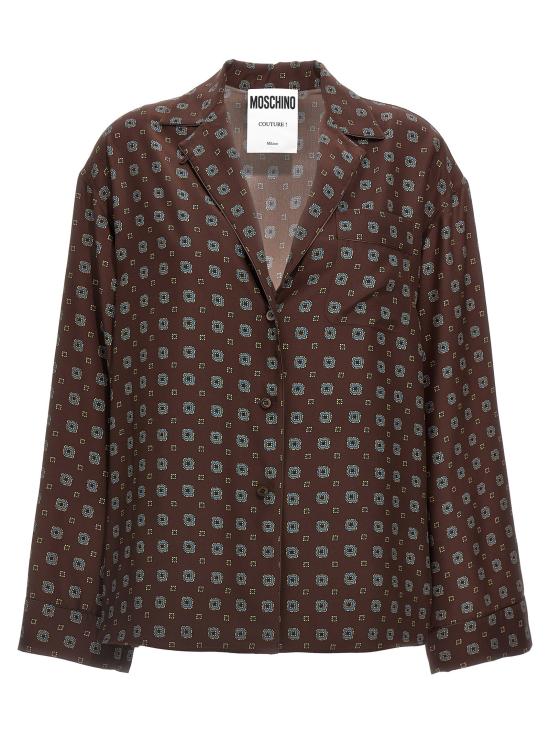  모스키노 블라우스 MO298096BM BROWN